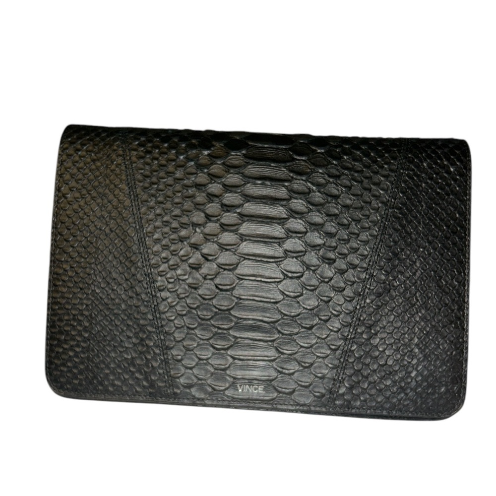 Vince Mod V Python-Embossed Leather Crossbody Bag… - image 6